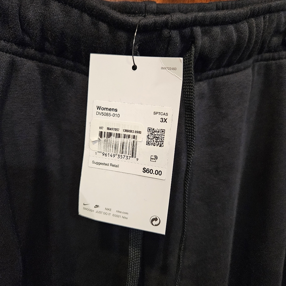 Nike Sportswear Club Fleece Women's Mid-Rise Joggers Size 3X - Picture 4 of 4